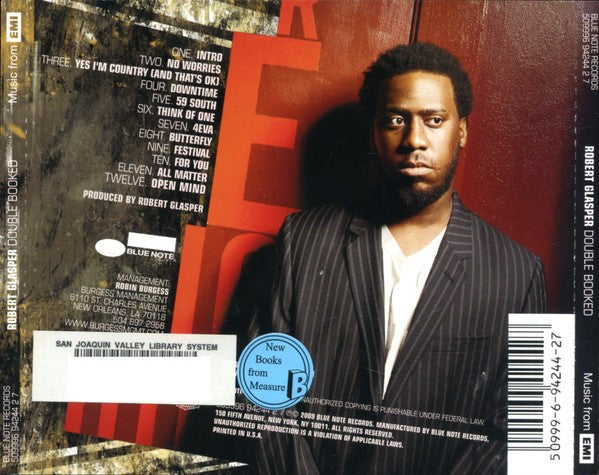 Back Cover: Robert Glasper – Double Booked Vinyl LP | Relix