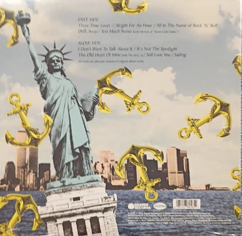Back Cover: Rod Stewart – Alternate Atlantic Crossing (RSD 2026 LP Vinyl) Vinyl LP | Relix