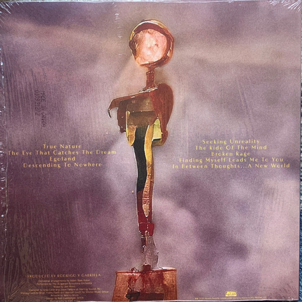 Back Cover: Rodrigo Y Gabriela – In Between Thoughts…A New World (Bone LP Vinyl) Vinyl LP | Relix