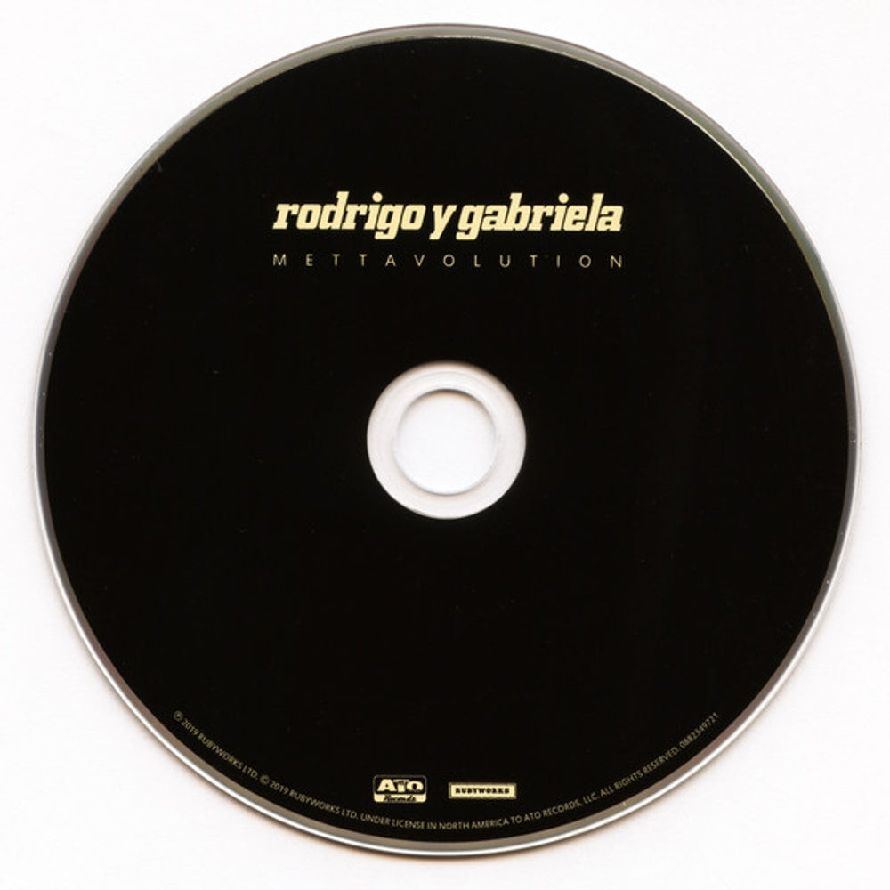 Back Cover: Rodrigo Y Gabriela – Mettavolution CD | Relix