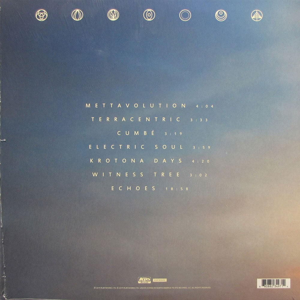 Back Cover: Rodrigo Y Gabriela – Mettavolution (Galaxy Colored LP Vinyl) Vinyl LP | Relix