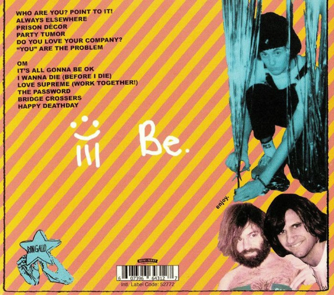 Back Cover: Ron Gallo – Stardust Birthday Party CD | Relix