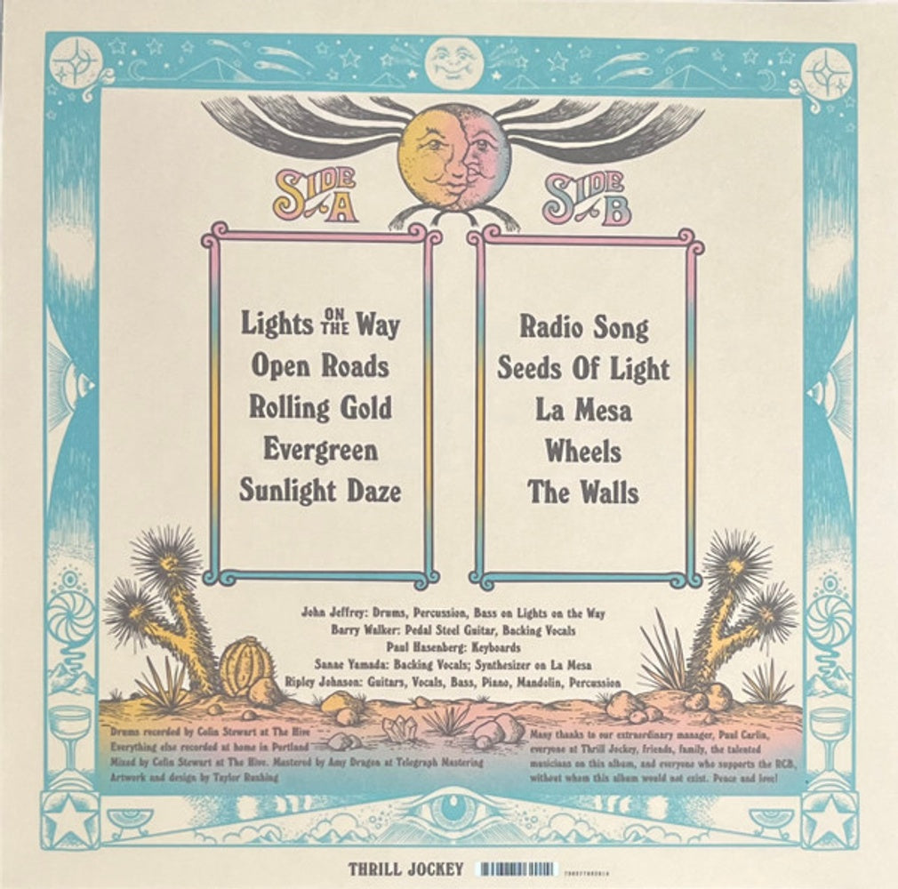 Back Cover: Rose City – Sol Y Sombra (Download Included LP Vinyl) Vinyl LP | Relix