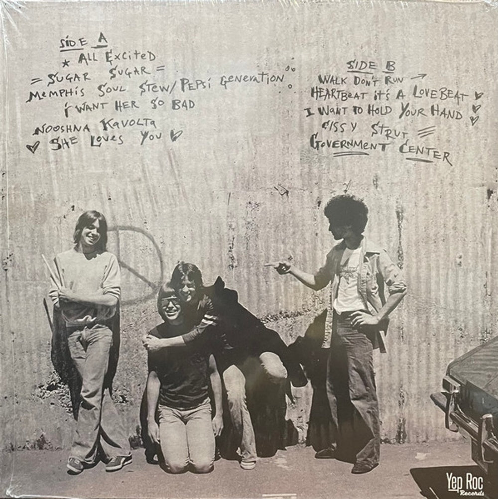 Back Cover: Rubinoos – CBS Tapes (Blk, Colored, Limited Edition, Red, Download Included LP Vinyl) Vinyl LP | Relix