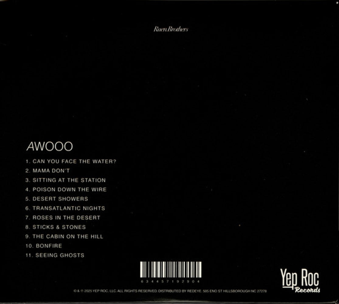 Back Cover: Ruen Brothers – Awooo CD | Relix