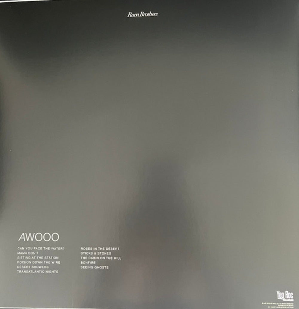 Back Cover: Ruen Brothers – Awooo (Colored LP Vinyl) Vinyl LP | Relix