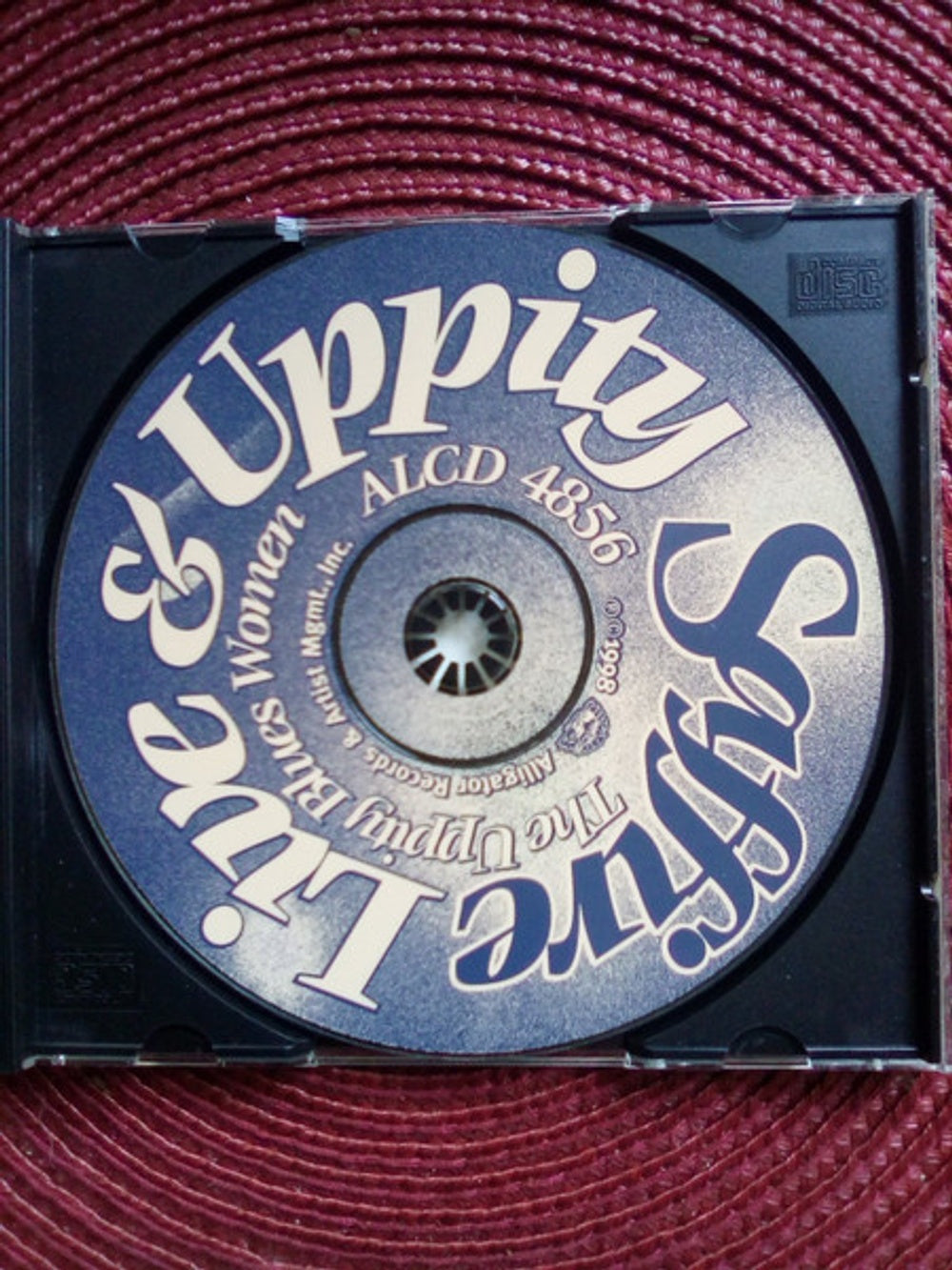 Back Cover: Saffire- The Uppity Blues Women – Live & Uppity CD | Relix