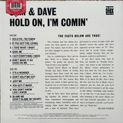 Back Cover: Sam & Dave – Hold On I'm Comin' (Rhino Reserve LP Vinyl) Vinyl LP | Relix
