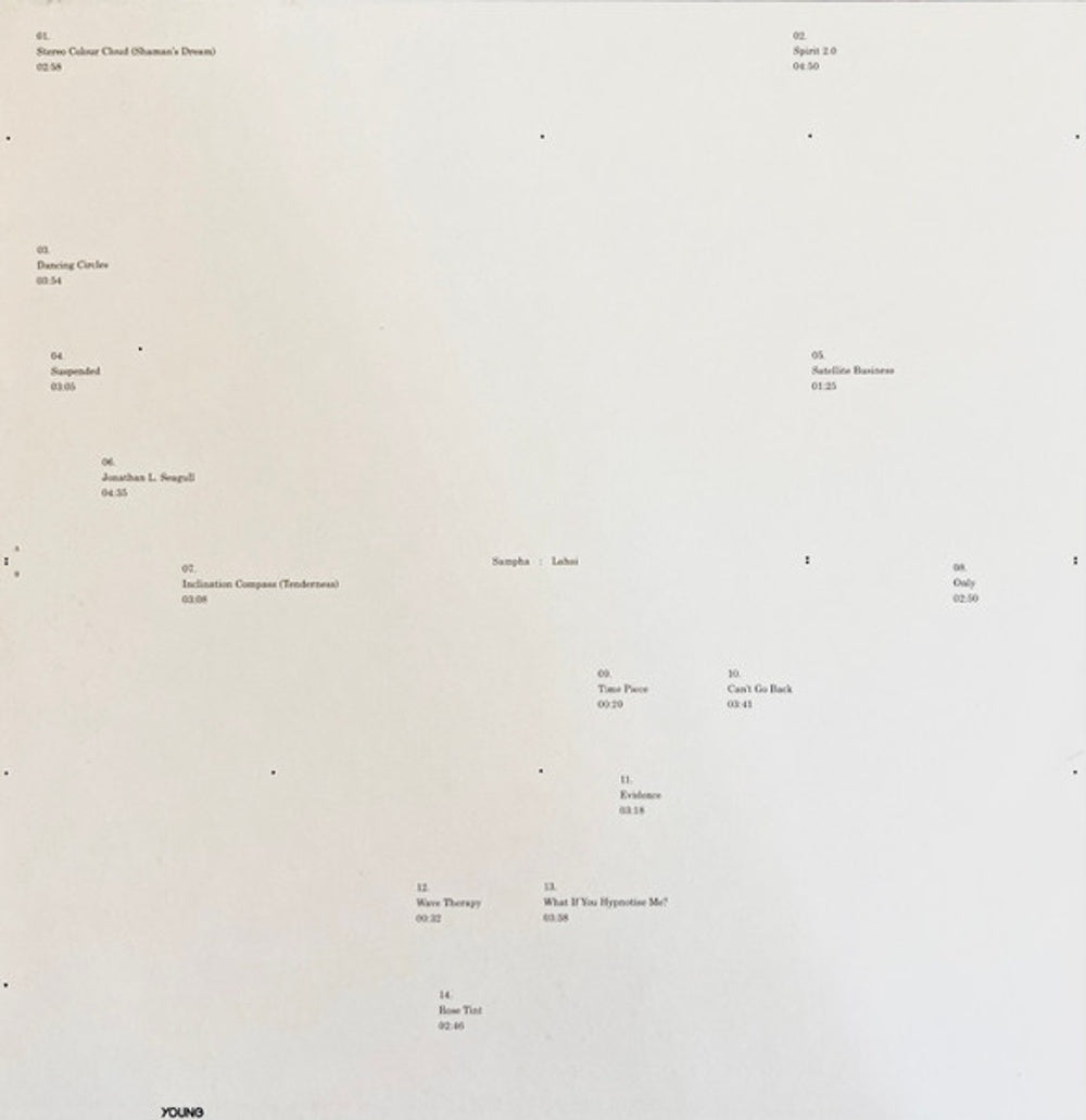 Back Cover: Sampha – Lahai Vinyl LP | Relix