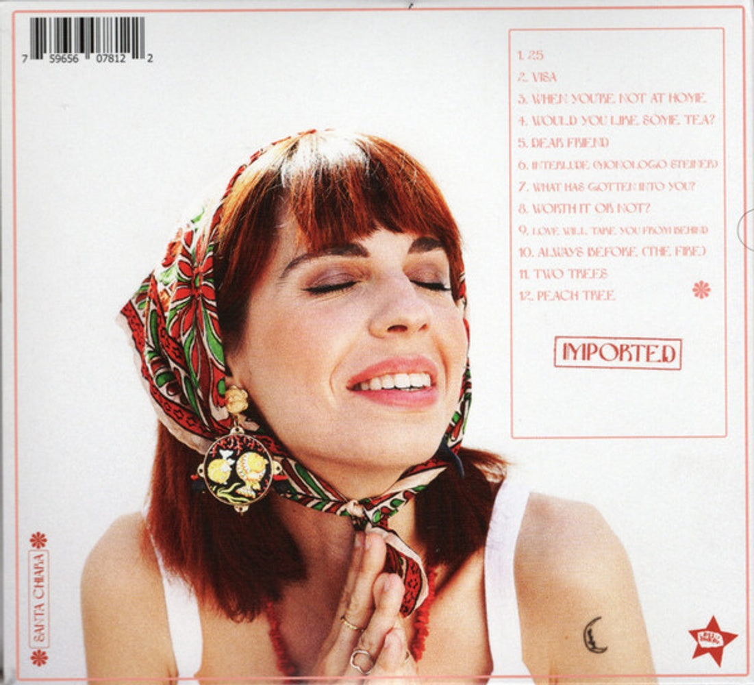Back Cover: Santa Chiara – Imported CD | Relix
