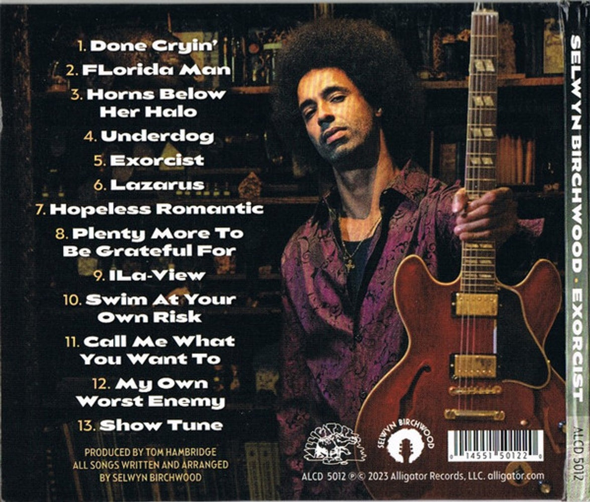 Back Cover: Selwyn Birchwood – Exorcist CD | Relix