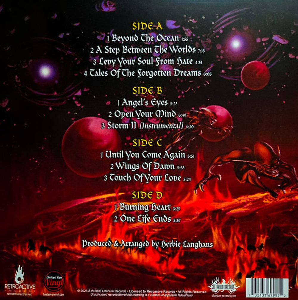 Back Cover: Seventh Avenue – Between The Worlds (Colored, Limited Edition LP Vinyl) Vinyl LP | Relix
