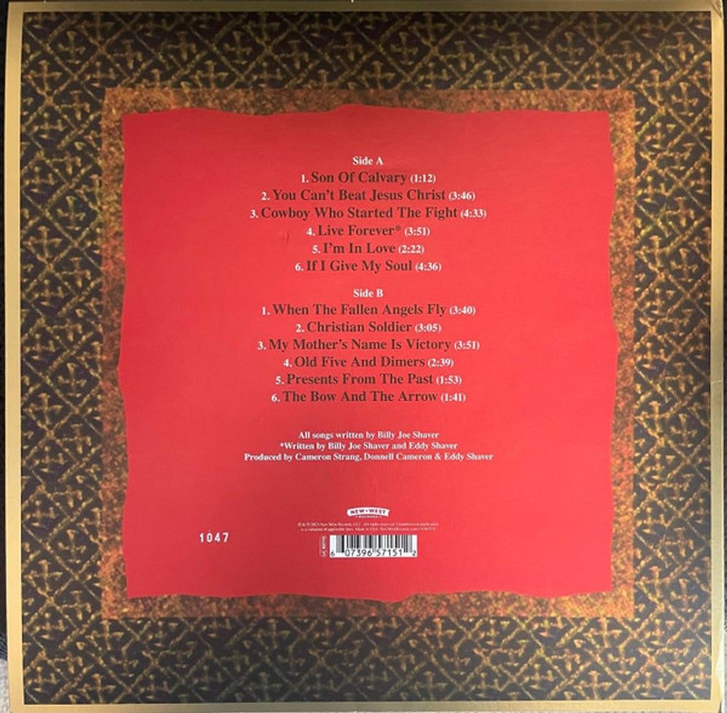 Back Cover: Shaver – Victory (Colored, Gol LP Vinyl) Vinyl LP | Relix
