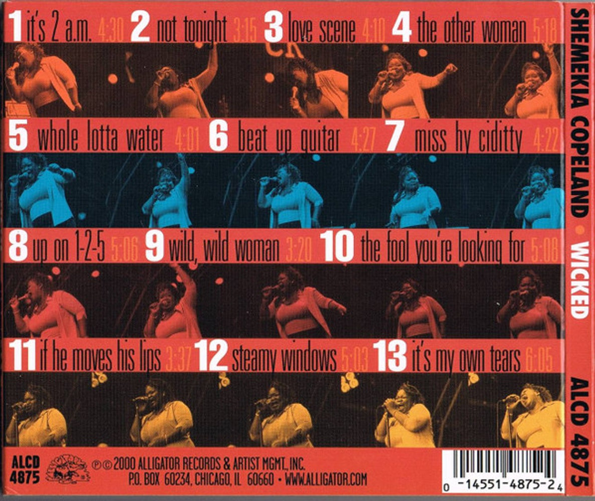 Back Cover: Shemekia Copeland – Wicked CD | Relix