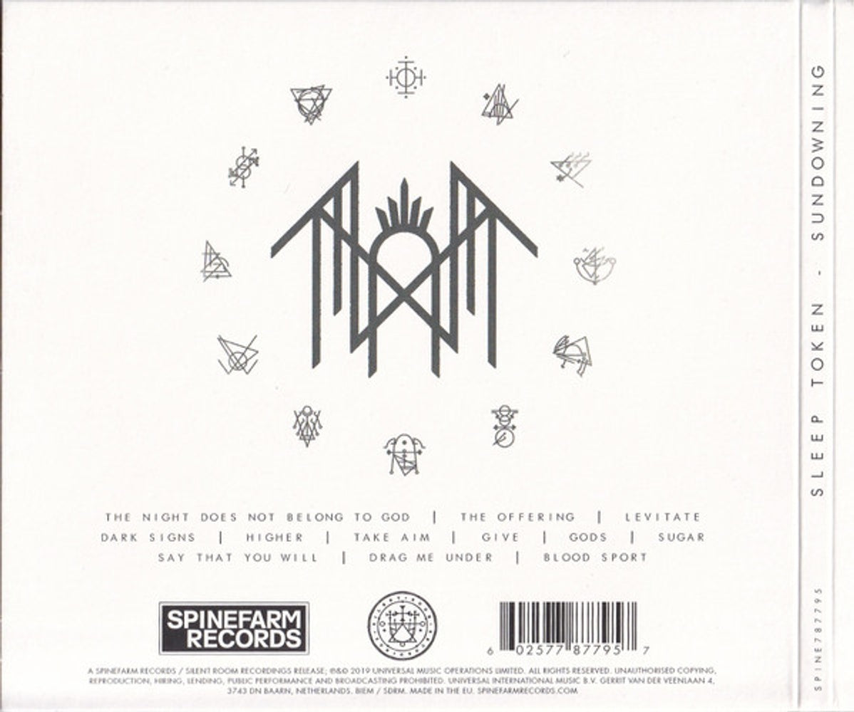 Back Cover: Sleep Token – Sundowning (CD) CD | Relix