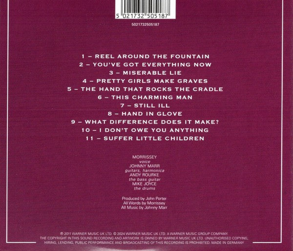 Back Cover: Smiths – Smiths (Can CD) CD | Relix