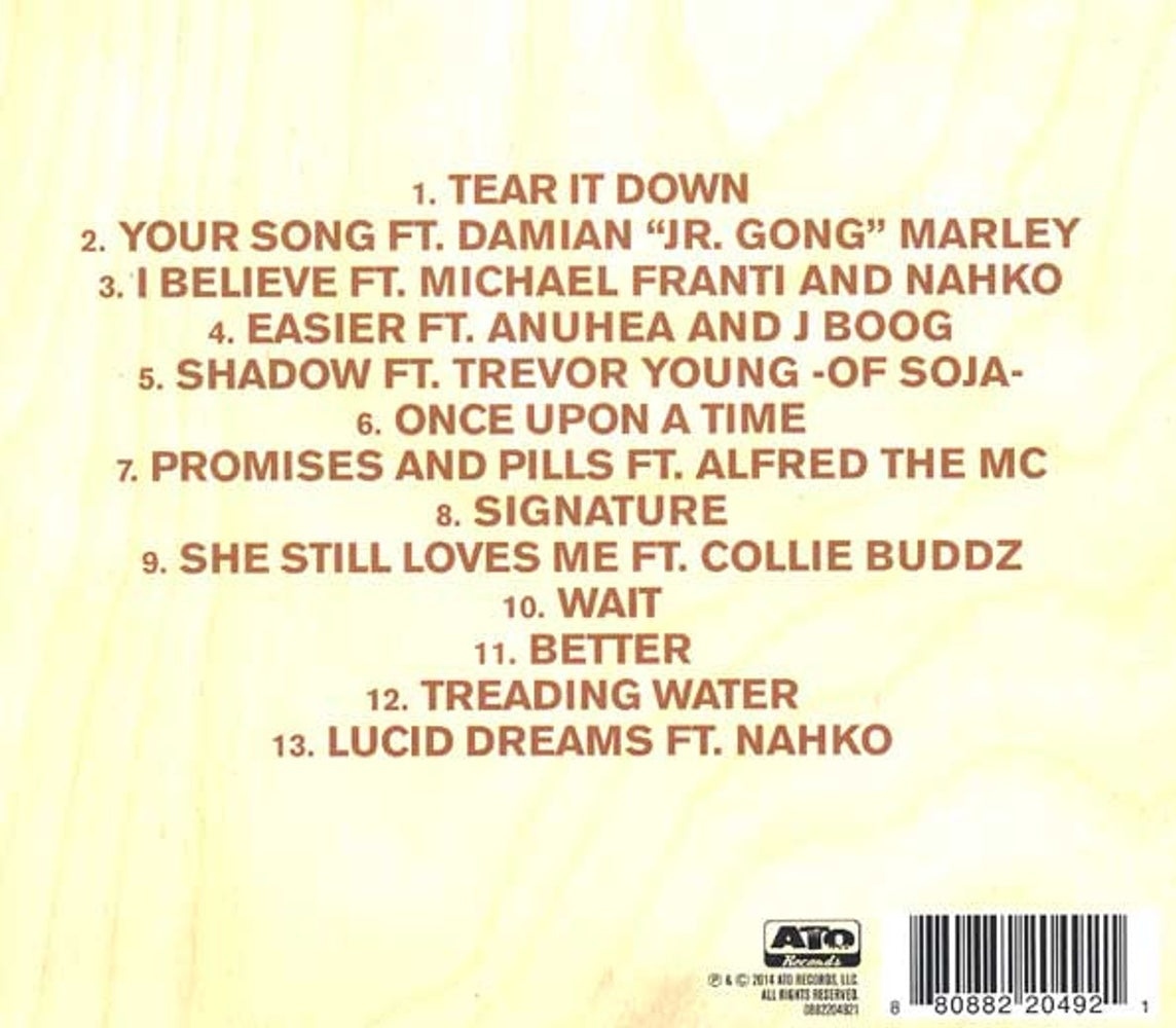 Back Cover: SOJA – Amid the Noise & Haste CD | Relix