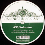 Back Cover: Solomun – Compost Black Label 36 (12" Vinyl) Vinyl LP | Relix