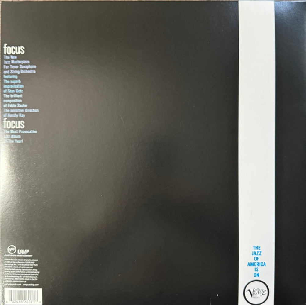 Back Cover: Stan Getz – Focus (Verve Vault Series, 180 Gram LP Vinyl) Vinyl LP | Relix
