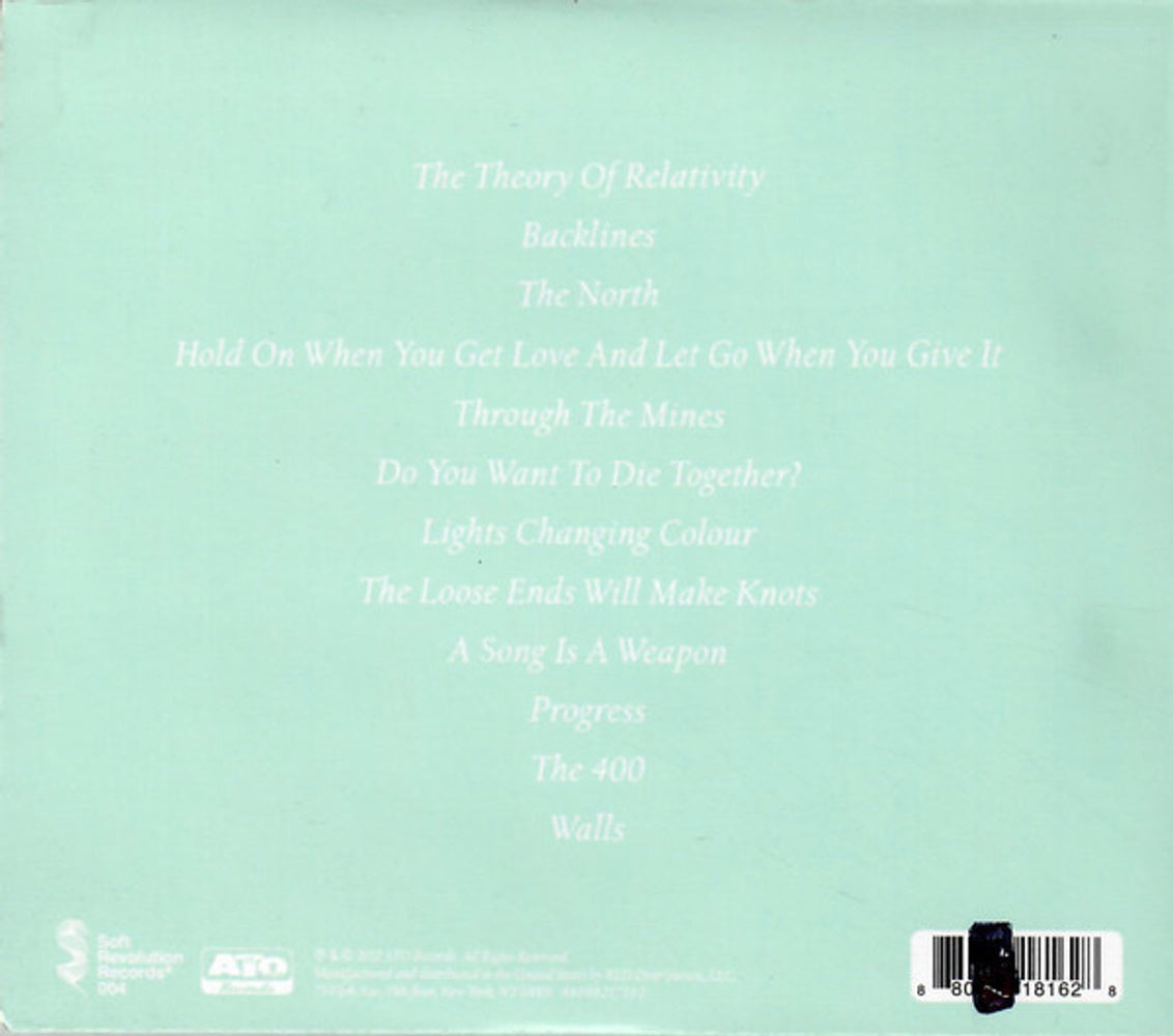 Back Cover: Stars – The North CD | Relix