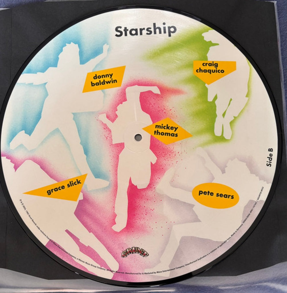 Back Cover: Starship – We Built This City (Picture Disc, RSD 2025 LP Vinyl) Vinyl LP | Relix