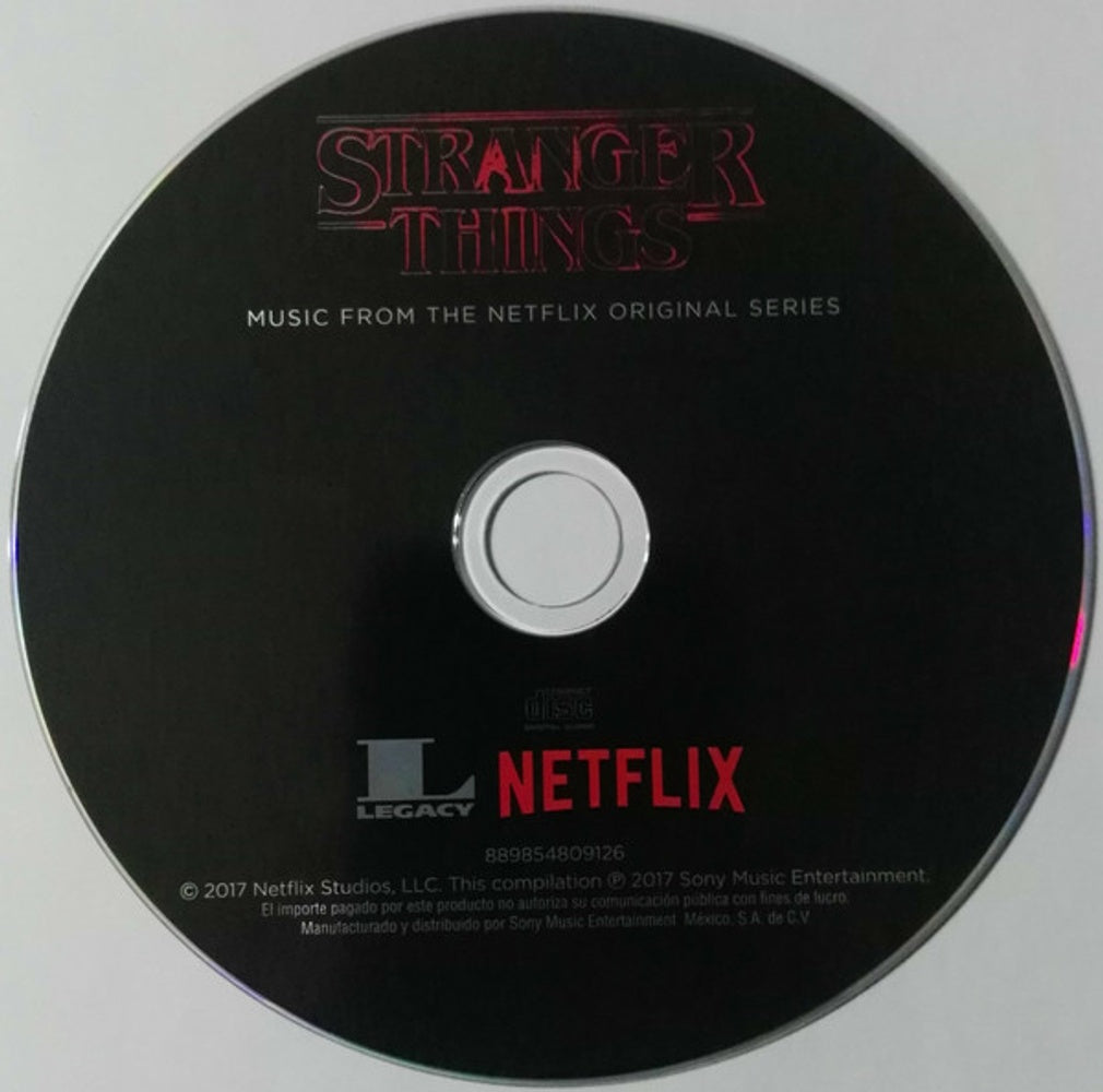 Back Cover: Stranger Things [TV Series] – Stranger Things: Music From The Netflix Original Series CD | Relix