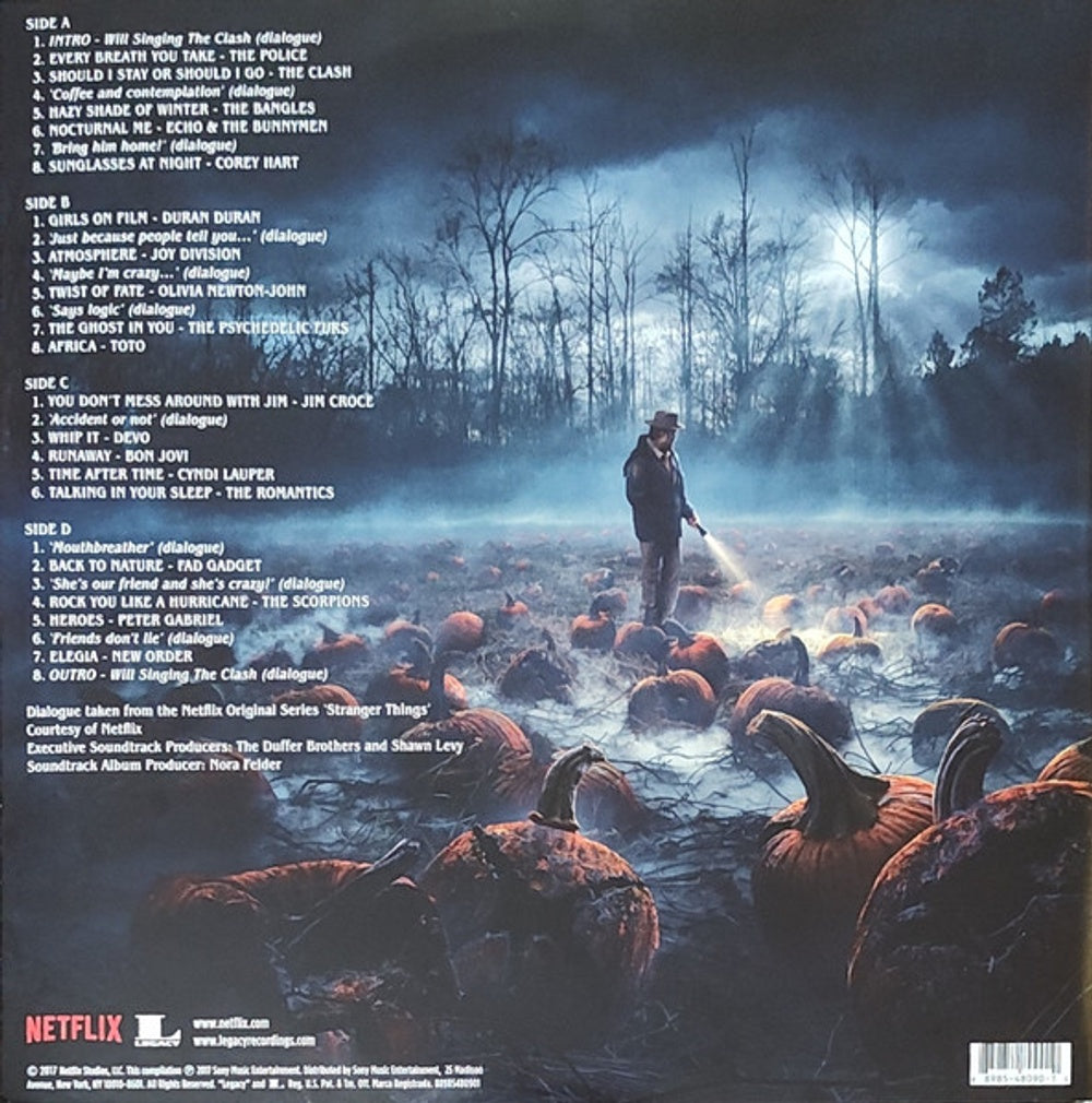 Back Cover: Stranger Things [TV Series] – Stranger Things: Music from the Netflix Original Series Vinyl LP | Relix