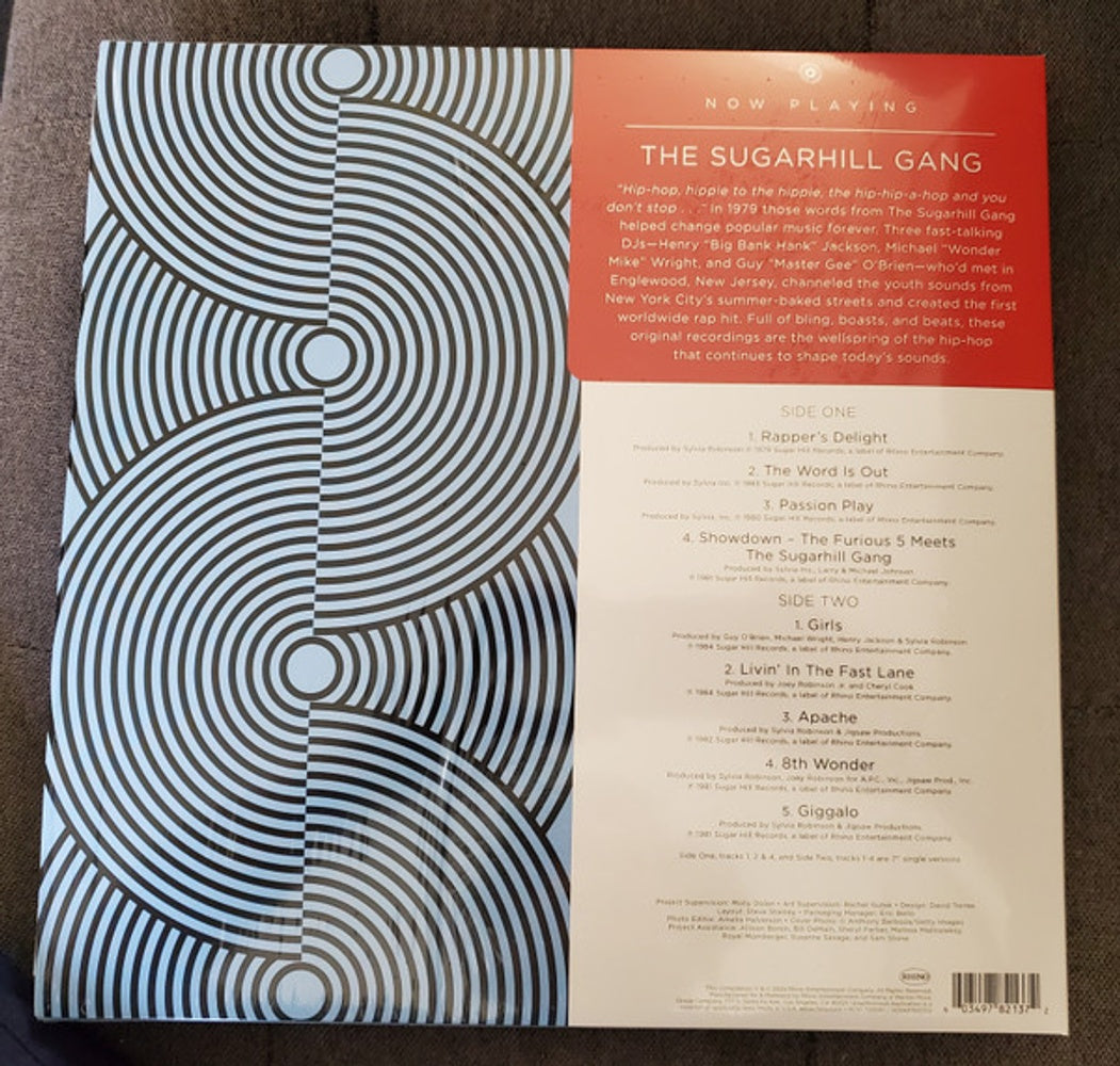 Back Cover: Sugarhill Gang – Now Playing Vinyl LP | Relix