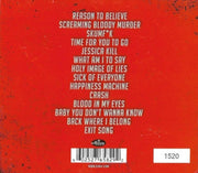 Back Cover: Sum 41 – Screaming Bloody Murder (Import CD) CD | Relix