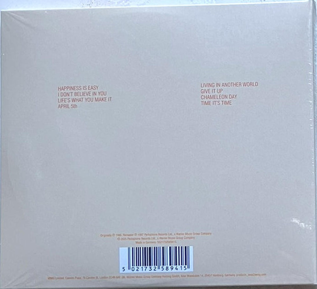 Back Cover: Talk Talk – Colour Of Spring (1997 Remaster CD) CD | Relix
