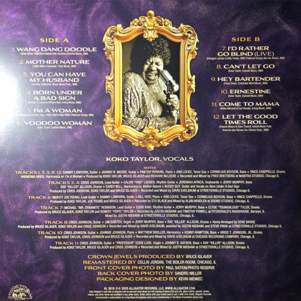 Back Cover: Taylor, Koko – Crown Jewels Vinyl LP | Relix