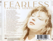 Back Cover: Taylor Swift – Fearless: Taylor's Version (CD) CD | Relix