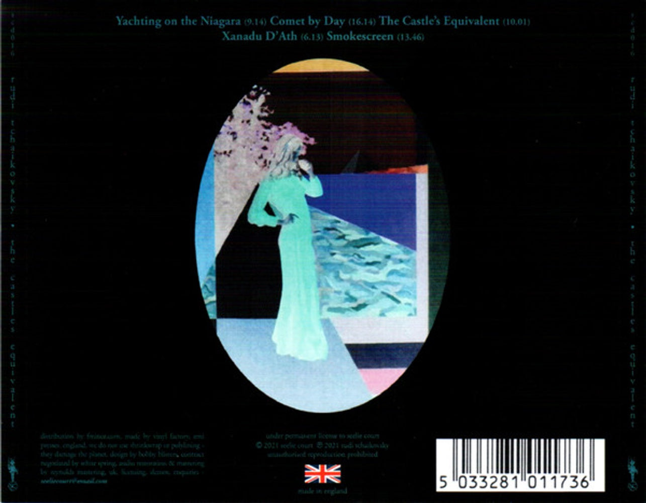 Back Cover: Tchaikovsky, Rudi – The Castle's Equivalent CD | Relix