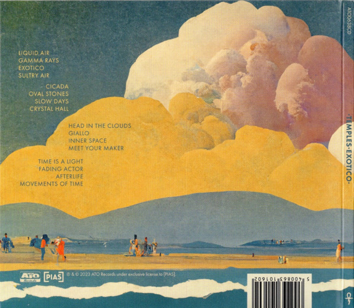 Back Cover: Temples – Exotico CD | Relix