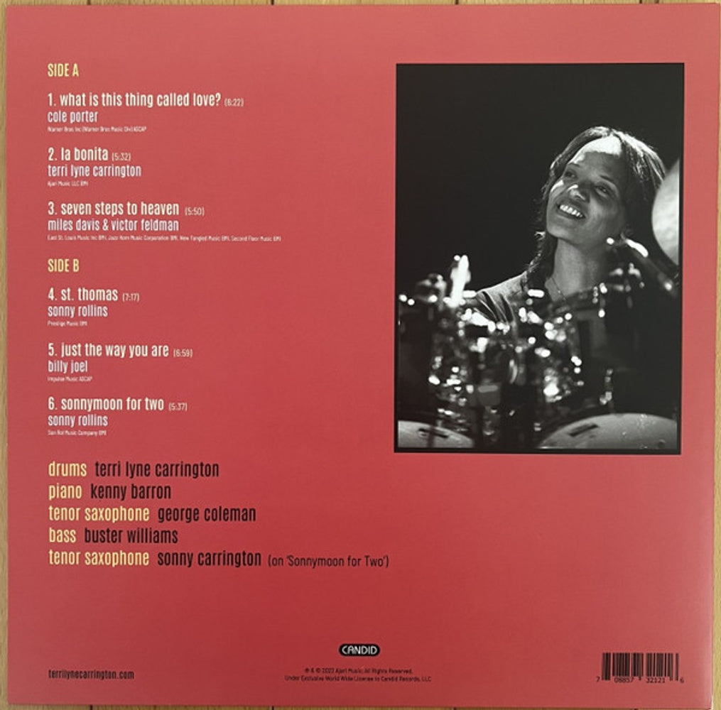 Back Cover: Terri Carrington  Lyne – Tlc & Friends Vinyl LP | Relix