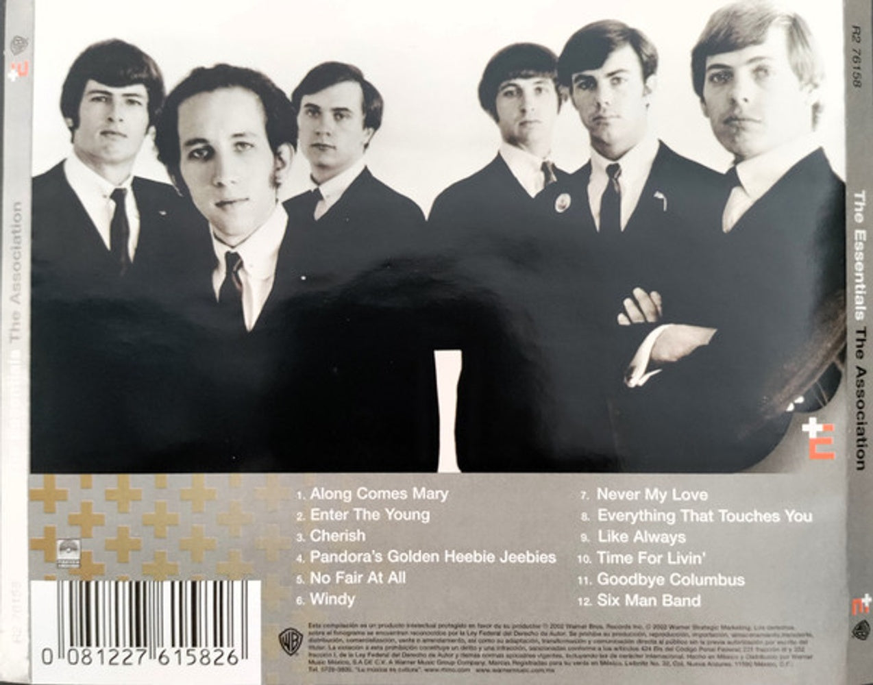 Back Cover: The Association – Essentials CD | Relix