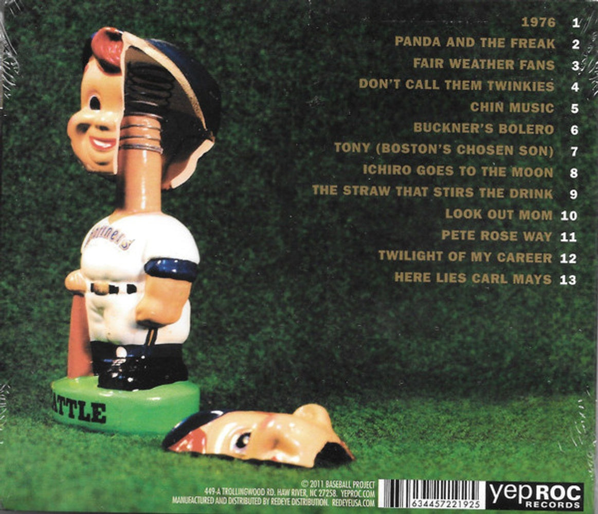 Back Cover: The Baseball Project – Vol. 2: High and Inside CD | Relix