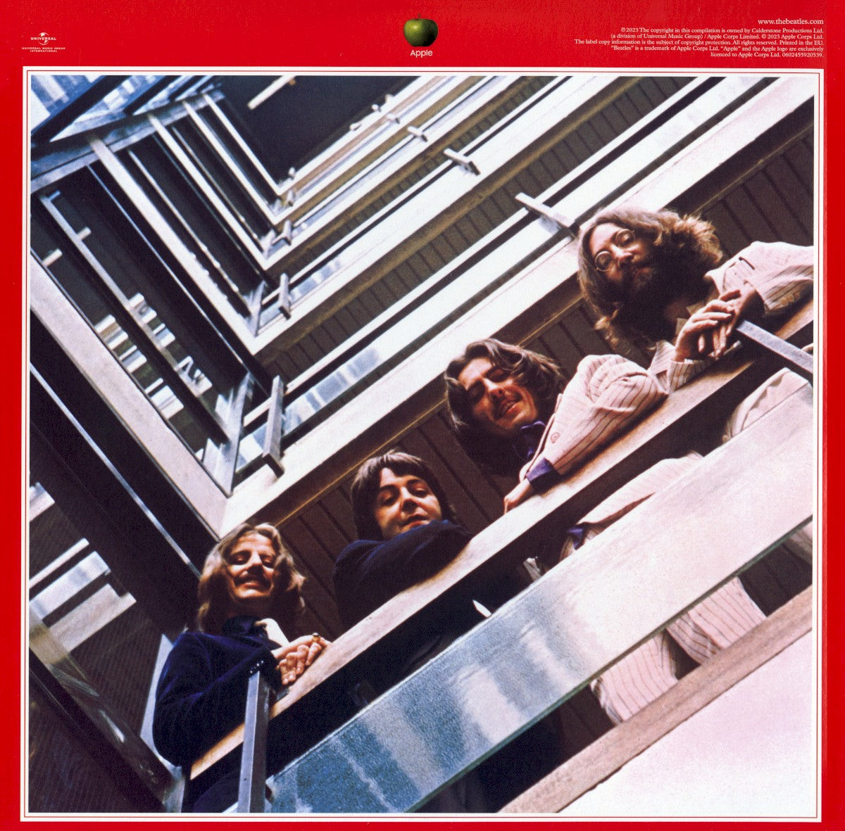 Back Cover: The Beatles – 1962-1966 (The Red Album): 2023 Edition (Half-Speed 3-LP Vinyl) Vinyl LP | Relix