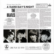 Back Cover: The Beatles – Hard Day's Night (Reissue, Remastered, 180 Gram LP Vinyl) Vinyl LP | Relix