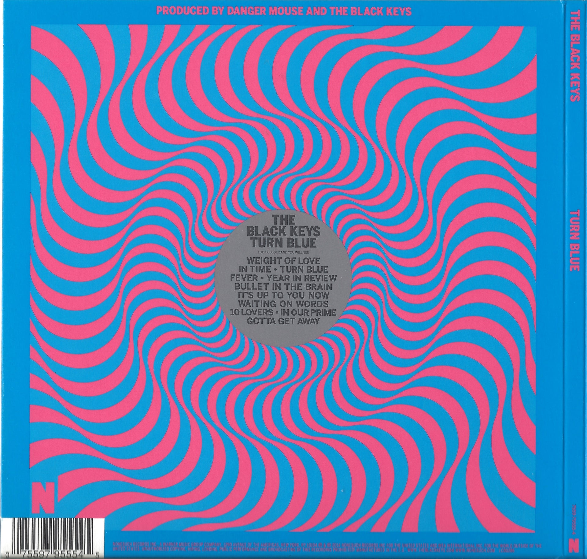 Back Cover: The Black Keys – Black Keys : Turn Blue CD | Relix