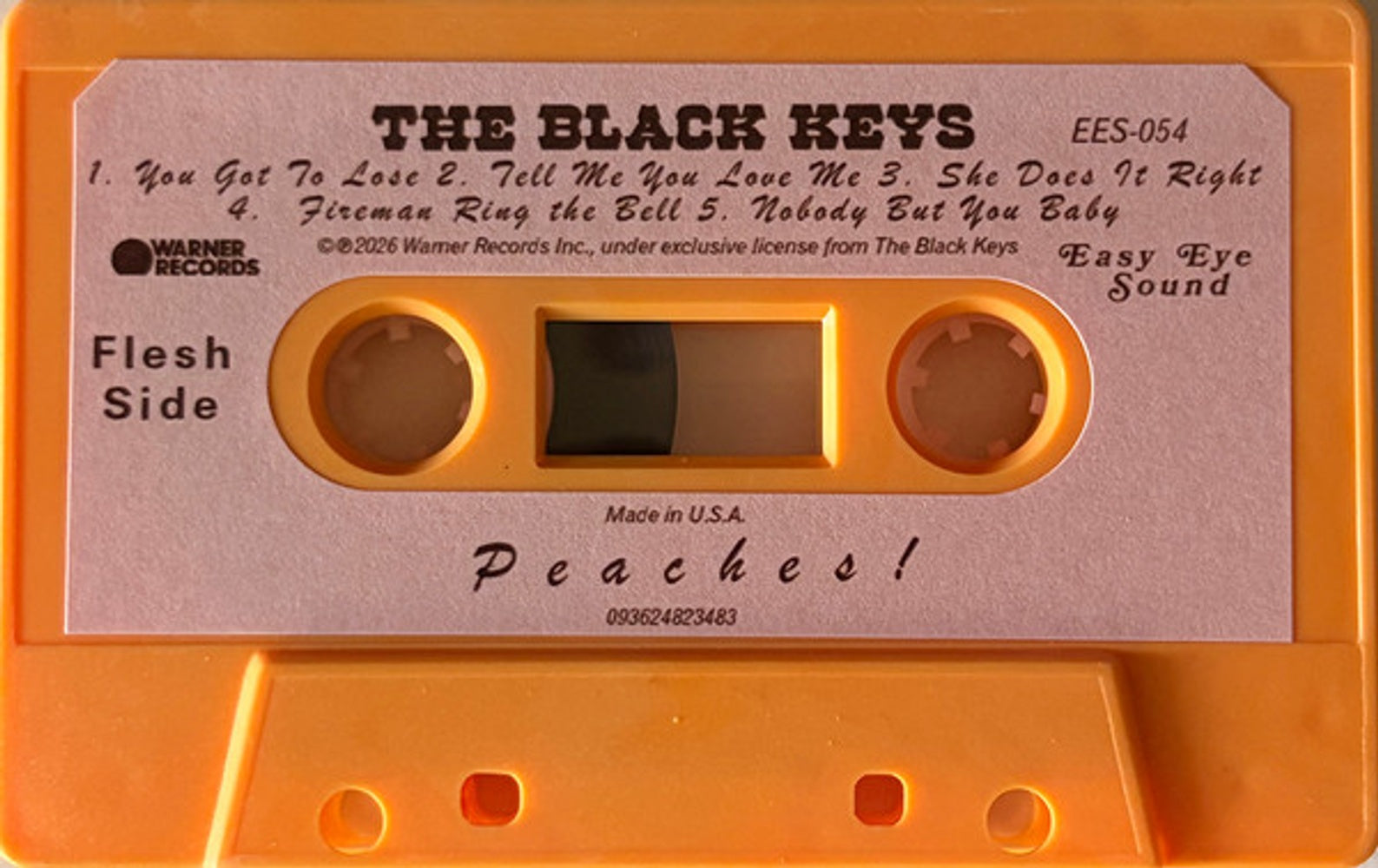 Back Cover: The Black Keys – Peaches! Cassette | Relix