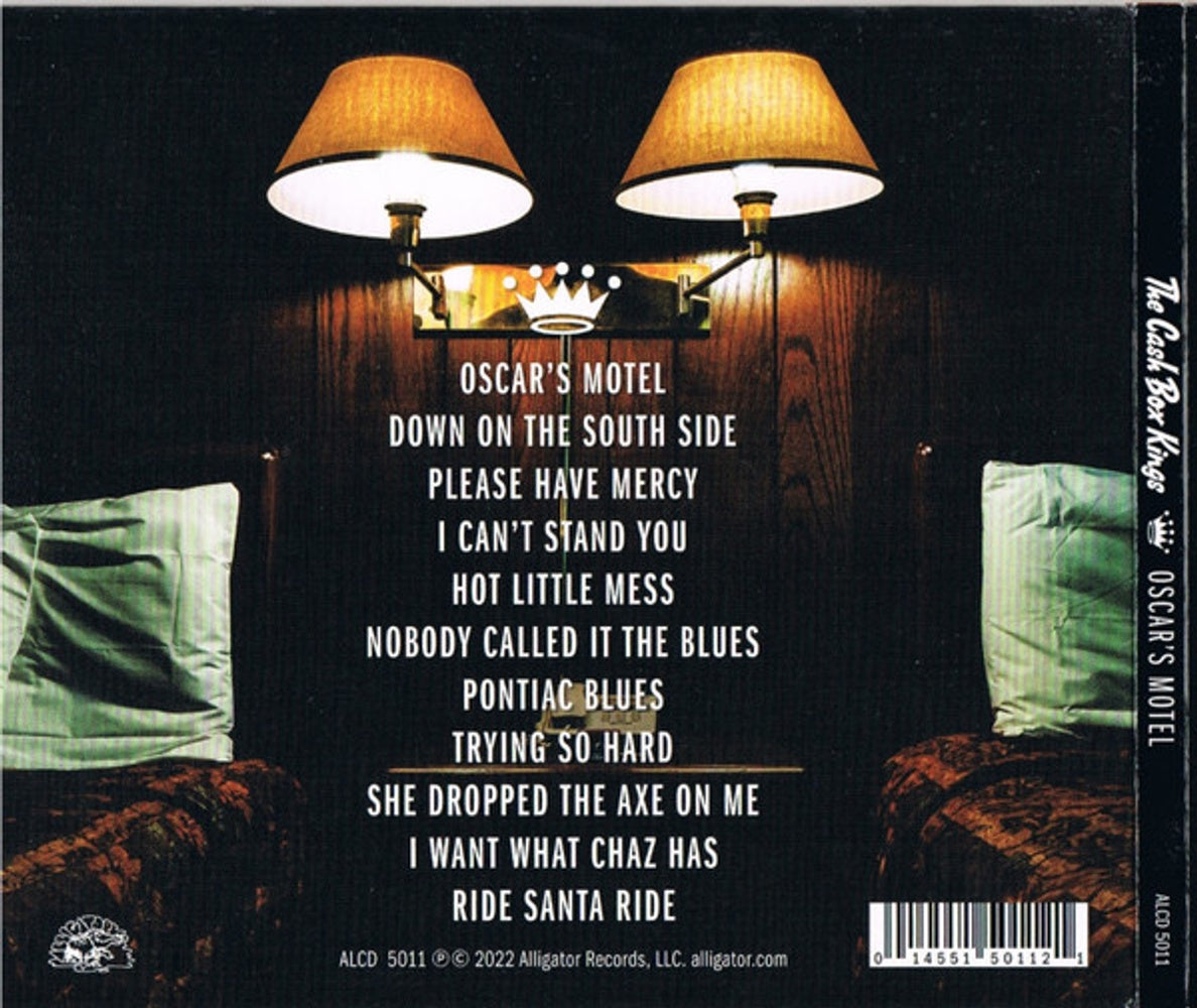 Back Cover: The Cash Box Kings – Oscar's Motel CD | Relix