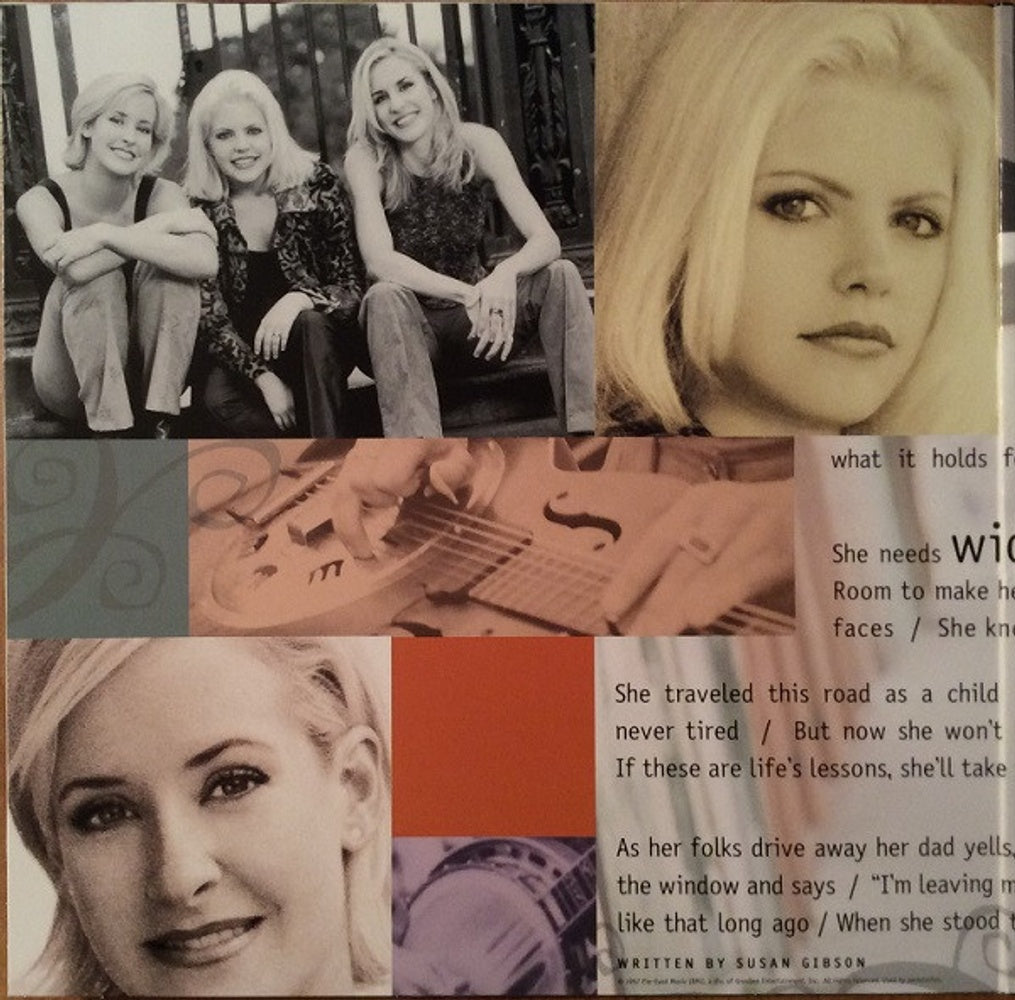 Back Cover: The Chicks – Wide Open Spaces Vinyl LP | Relix