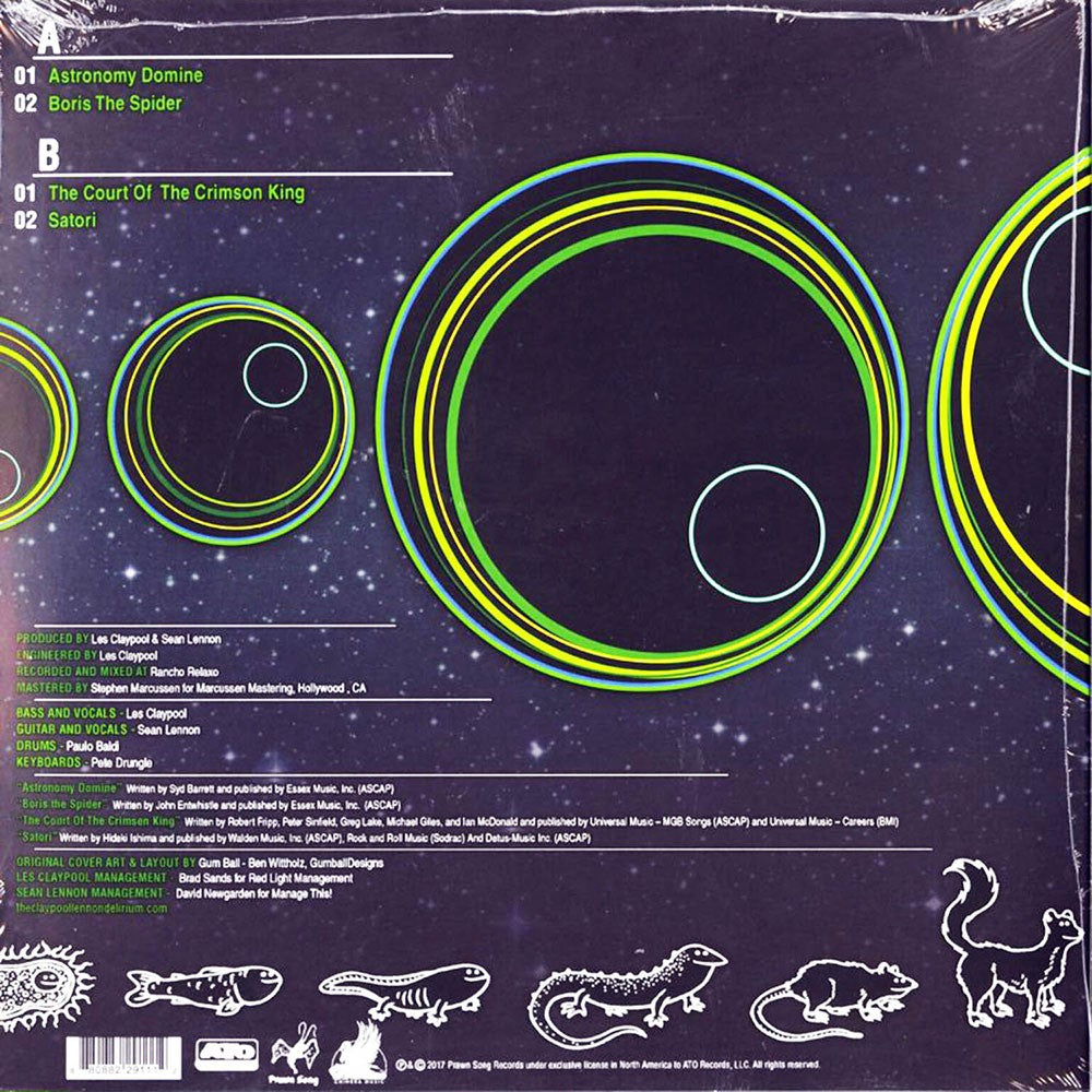 The Claypool Lennon Delirium - Lime And Limpid Green LP Vinyl | Relix