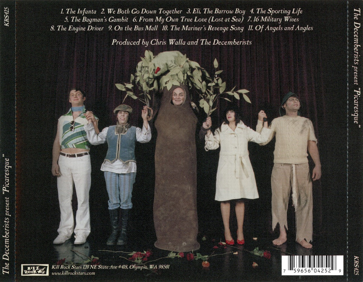 Back Cover: The Decemberists – Picaresque CD | Relix