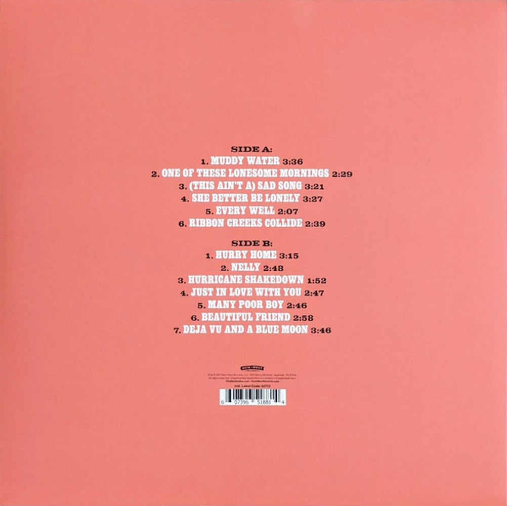 Back Cover: The Deslondes – Hurry Home Vinyl LP | Relix