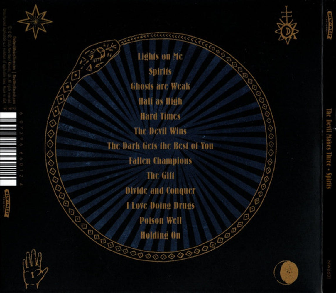 Back Cover: The Devil Makes Three – Spirits CD | Relix