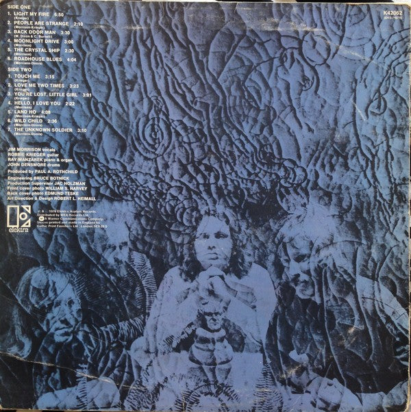 Back Cover: The Doors – 13 Vinyl LP | Relix