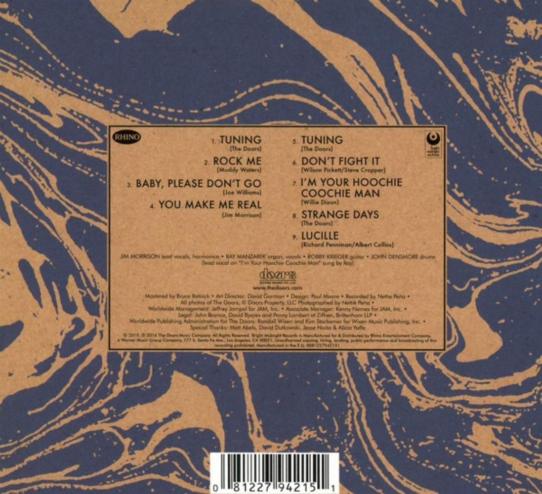 Back Cover: The Doors – London Fog 1966 CD | Relix