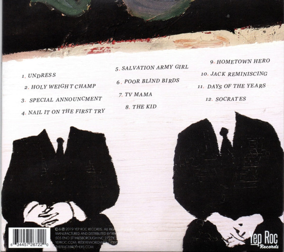 Back Cover: The Felice Brothers – Undress CD | Relix